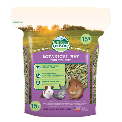 Oxbow Animal Health Botanical Hay Small Treat 15oz - Small - Pet