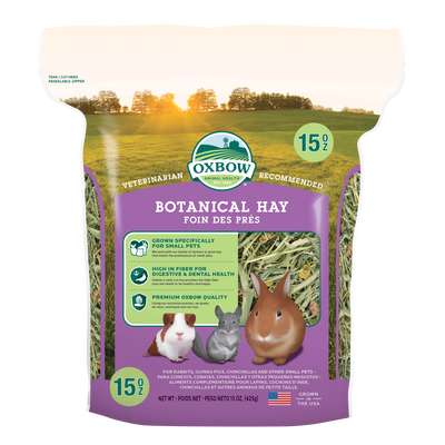 Oxbow Animal Health Botanical Hay Small Animal Treat 15oz