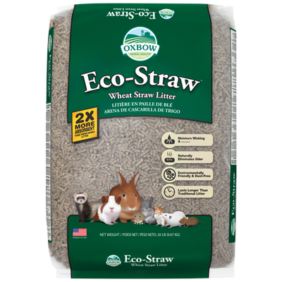 Oxbow Animal Health Eco - Straw Wheat Straw Litter 20lb - Small - Pet