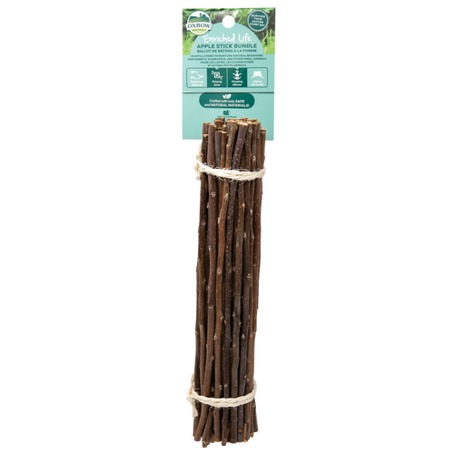 Oxbow Animal Health Enriched Life Apple Stick Bundle Small Toy One Size - Small - Pet