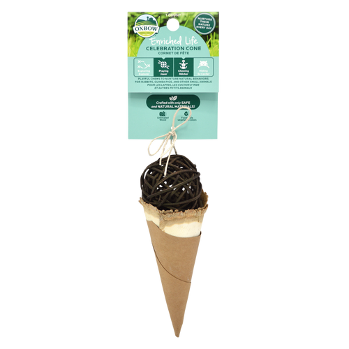 Oxbow Animal Health Enriched Life Celebration Cone Small Chew One Size - Small - Pet