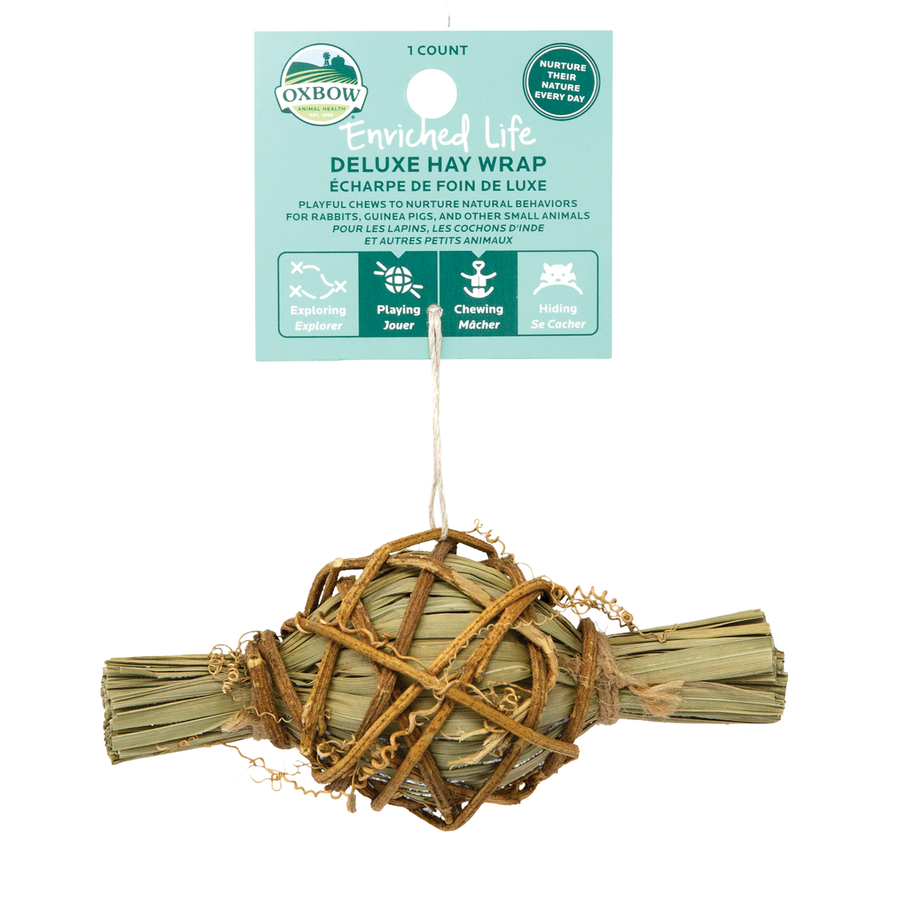 Oxbow Animal Health Enriched Life Deluxe Hay Wrap Small Animal Toy One Size