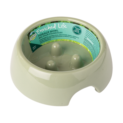 Oxbow Animal Health Enriched Life Forage Small Bowl Tan SM - Small - Pet