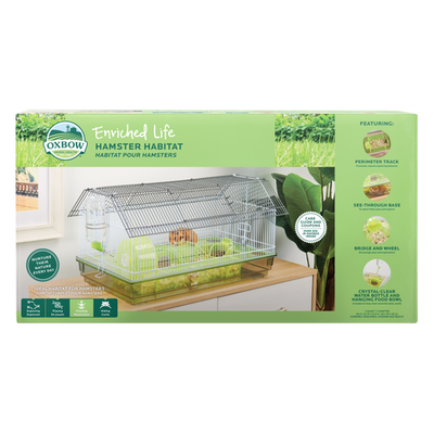 Oxbow Animal Health Enriched Life Hamster Habitat One Size - Small - Pet