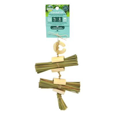 Oxbow Animal Health Enriched Life Hanging Bulrush Bunches Small Chew One Size - Small - Pet