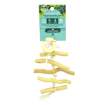 Oxbow Animal Health Enriched Life Hanging Mulberry Chew Small One Size - Small - Pet