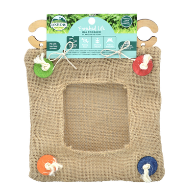 Oxbow Animal Health Enriched Life Hay Forager Small Chew Tan One Size - Small - Pet