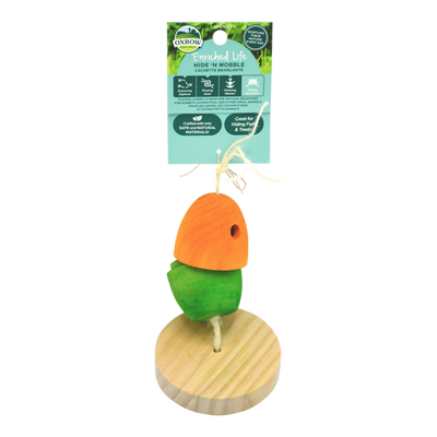 Oxbow Animal Health Enriched Life Hide ’n Wobble Small Chew One Size - Small - Pet