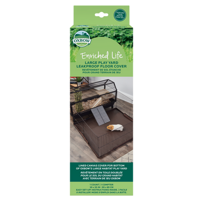 Oxbow Animal Health Enriched Life Leakproof Play Yard Floor Cover LG - Small - Pet