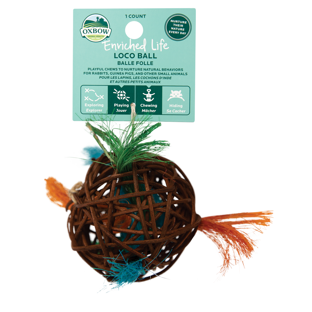 Oxbow Animal Health Enriched Life Loco Ball Small Animal Toy One Size