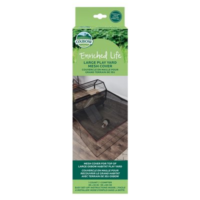 Oxbow Animal Health Enriched Life Play Yard Mesh Cover LG