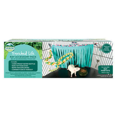 Oxbow Animal Health Enriched Life Rat Starter Kit Accessory Pack One Size