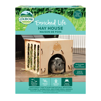Oxbow Animal Health Enriched Life Small Aimal Play Hay House Tan One Size