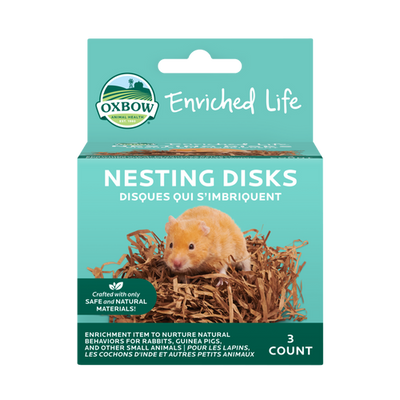 Oxbow Animal Health Enriched Life Small Nesting Disks One Size - Small - Pet