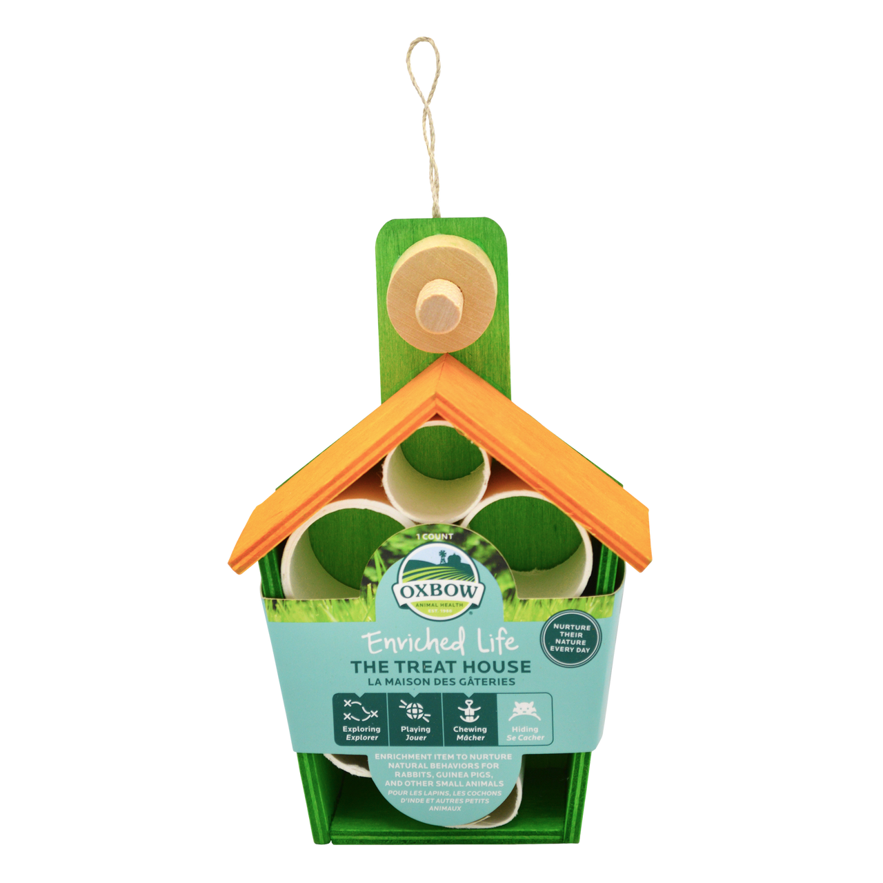 Oxbow Animal Health Enriched Life The Treat House Small Animal Chew One Size