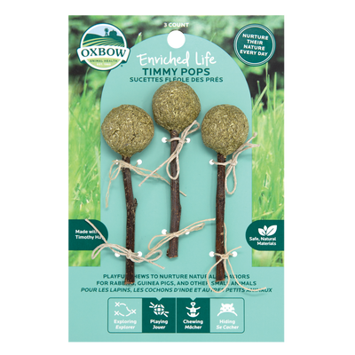 Oxbow Animal Health Enriched Life Timmy Pops Small Animal Toy One Size