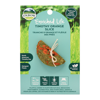 Oxbow Animal Health Enriched Life Timothy Orange Slice Small Chew One Size - Small - Pet