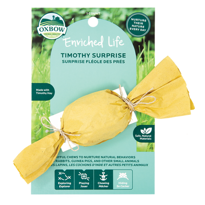Oxbow Animal Health Enriched Life Timothy Surprise Small Toy One Size - Small - Pet