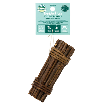 Oxbow Animal Health Enriched Life Willow Bundle Small Animal Toy One Size