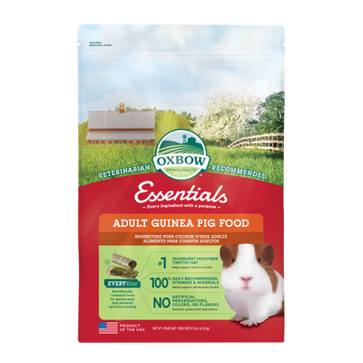 Oxbow Animal Health Essentials Adult Guinea Pig Food 10lb - Small - Pet
