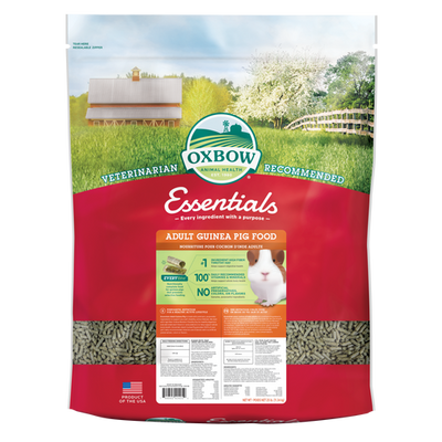 Oxbow Animal Health Essentials Adult Guinea Pig Food 25lb - Small - Pet