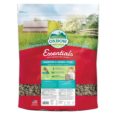 Oxbow Animal Health Essentials Hamster & Gerbil Food 15lb