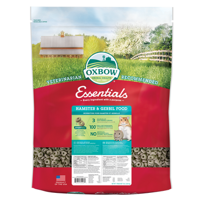 Oxbow Animal Health Essentials Hamster & Gerbil Food 15lb - Small - Pet