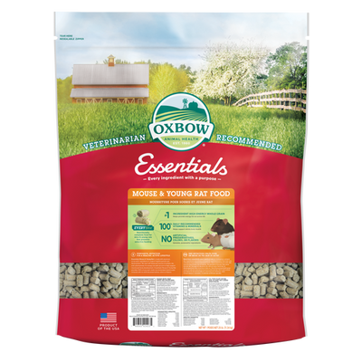 Oxbow Animal Health Essentials Mouse & Young Rat Food 25lb - Small - Pet