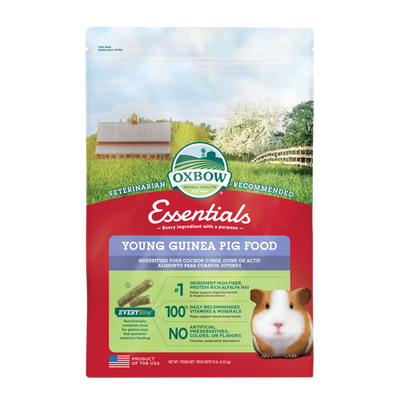 Oxbow Animal Health Essentials Young Guinea Pig Food 10lb - Small - Pet