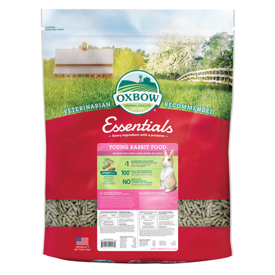 Oxbow Animal Health Essentials Young Rabbit Food 25lb - Small - Pet