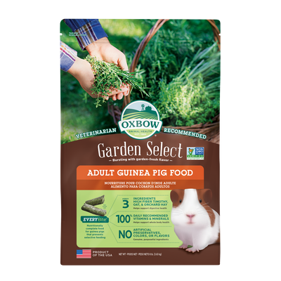 Oxbow Animal Health Garden Select Adult Guinea Pig Food 8lb
