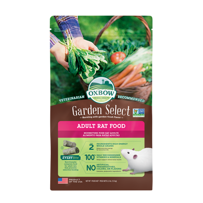 Oxbow Animal Health Garden Select Adult Rat Food 2.5lb