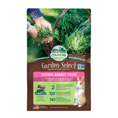 Oxbow Animal Health Garden Select Young Rabbit Food 4lb - Small - Pet