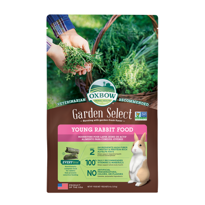 Oxbow Animal Health Garden Select Young Rabbit Food 4lb