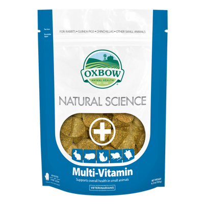 Oxbow Animal Health Natural Science Small Multi Vitamin Supplement 4.2oz - Small - Pet