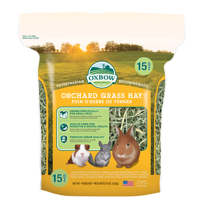 Oxbow Animal Health Orchard Grass Hay 15oz