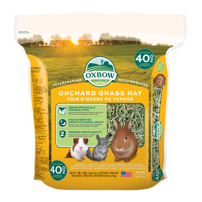 Oxbow Animal Health Orchard Grass Hay 40oz