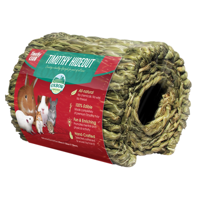 Oxbow Animal Health Timothy CLUB Hay Small Hideout Tan One Size - Small - Pet