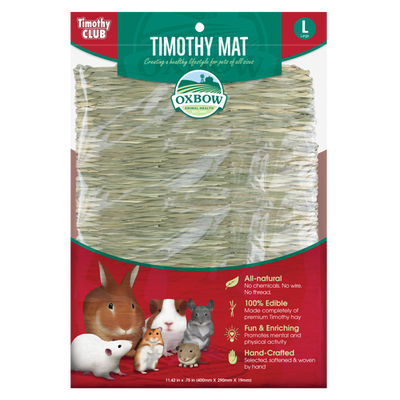 Oxbow Animal Health Timothy CLUB Hay Small Mat LG - Small - Pet
