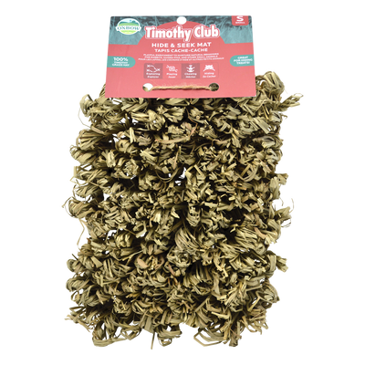 Oxbow Animal Health Timothy CLUB Hide & Seek Small Animal Mat SM