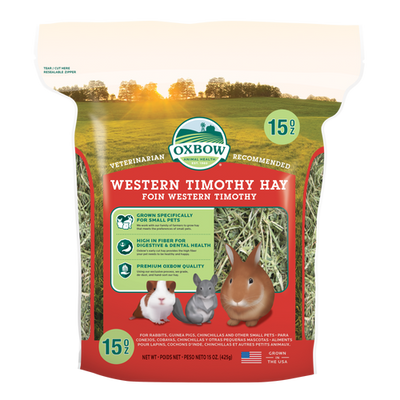Oxbow Animal Health Western Timothy Hay 15oz - Small - Pet