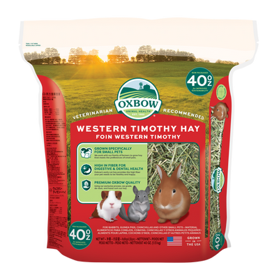 Oxbow Animal Health Western Timothy Hay 40oz - Small - Pet