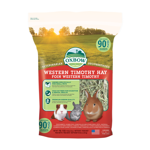 Oxbow Animal Health Western Timothy Hay 90oz - Small - Pet