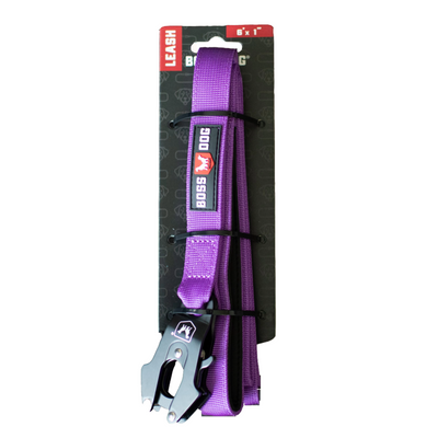 Boss Dog Tactical Dog Leash Purple 6 ft 850036272755