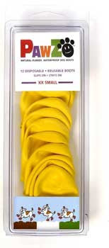Pawz Dog Boots - 12 pk. Extra Extra Small {L+1x} 975101 897515001017