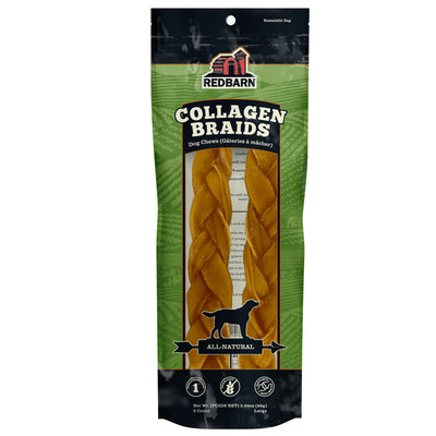 Redbarn Pet Products Collagen Braid Dog Treat Large, 2 pk 785184005002