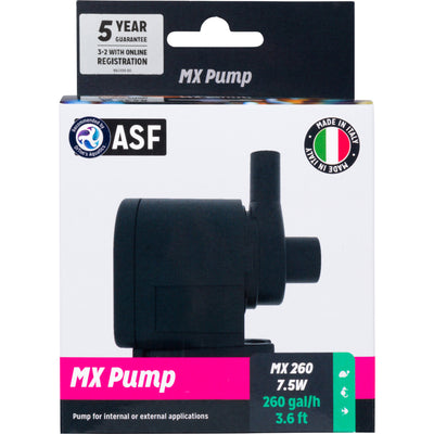 ASF MX Pump 7.5watt 260 GPH 3443982220627