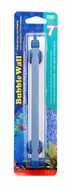 Penn - Plax Air Bubble Wall Blue 7 in - Aquarium