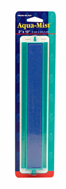 Penn - Plax Aqua - Mist Add - A - Stone Air Stone Green/Blue 2in X 10in LG - Aquarium