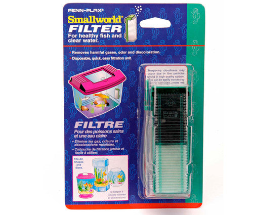 Penn - Plax Smallworld Water Filter Green - Aquarium